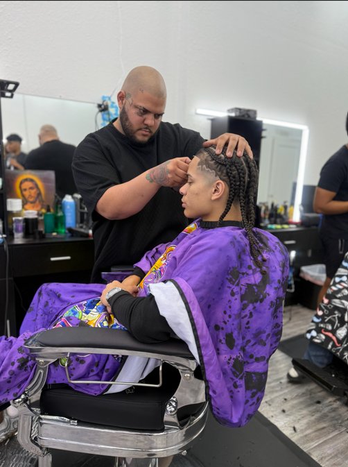 Samuel Barber at Latin Barbershop Jacksonville FL