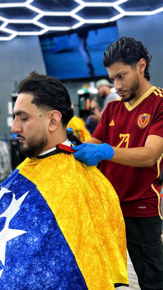 Luis Barber at Latin Barbershop Jacksonville FL